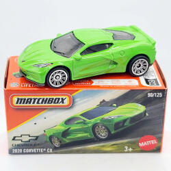 Mattel Matchbox 2020 Chevrolet Corvette C8 kisautó papírdobozban (JBV49)