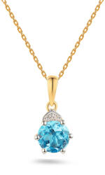 Heratis Forever Sárga arany topáz medál gyémántokkal IZBR894TP