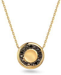 Heratis Forever Arany női nyaklánc fekete gyémántokkal Balance IZBR849BN