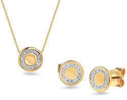 Heratis Forever Arany briliáns csiszolású gyémánt szett Balance, sárga arany IZBR849S