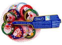 ONLY Tejcsokoládé Karácsonyi Tallérok 85g