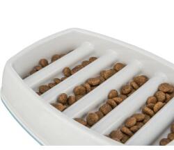 TRIXIE Ceramic Bowl -evést Lassító Tál (műanyag/TPR) (0, 25l/21×14cm), Szürke (028-25192)