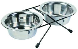 TRIXIE Eat On Feet Állványos Etetőkészlet - 2 X 0, 45 L (028-24831) - petoasis