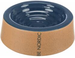 TRIXIE BE NORDIC Ceramic Bowl - Kerámia Tál (bézs, sötétkék) (0, 2l /Ø16cm) (028-24300)