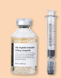 SUNGBOON EDITOR Ser intensiv de lifting cu peptide din mătase Silk Peptide Intensive Lifting Ampoule - 35 ml