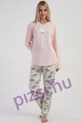 Vienetta Hosszúnadrágos flanel női pizsama (NPI7030 S)