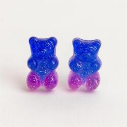 GB-38715 Fülbevaló - Kék / Rózsaszín