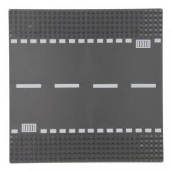 Thimble Toys Sluban 25×25 cm-es utcai alaplap építőjátékokhoz - egyenes (1002120)