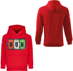  Magyarország pulóver felnőtt kapucnis piros Vibe 3XL