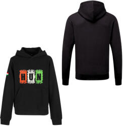  Magyarország pulóver felnőtt kapucnis fekete Vibe M