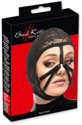  Bad Kitty - fekete csipkés, pántos fejmaszk (4024144479061)