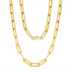 BeSpecial Colier argint 925 placat cu aur 18K, 50 cm, 3 mm (CRR195)