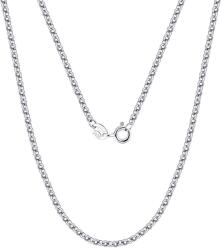 BeSpecial 925 placat cu rodiu, 55 cm, 2 mm (CRR210)