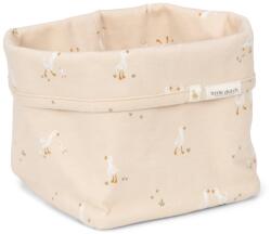 Little Dutch Cos de depozitare tricotat din bumbac organic - 15 x 15 - Little Goose - Little Dutch