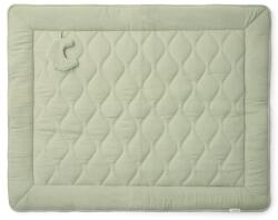 Little Dutch Salteluta matlasata pentru joaca din bumbac organic - 80x100 cm - Pure Sage - Little Dutch