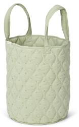 Little Dutch Cos de depozitare din bumbac organic pentru camera copilului - 35x45 cm - Pure Sage - Little Dutch