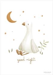 Little Dutch Poster A3 pentru camera copilului - Little Goose - Newborn Naturals - Little Dutch Decoratiune camera copii