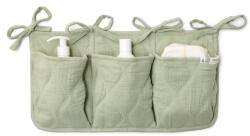 Little Dutch Organizator din bumbac organic pentru patut - Pure Sage - Little Dutch