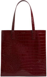Ted Baker Geantă Wenella Croc Effect Large Icon 281942 wine (281942 wine)