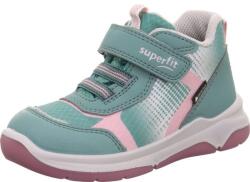 Superfit pantofi sport pentru fete, pentru toate anotimpurile, COOPER GTX Green/Rose 1-006413-7010 | impermeabili și respirabili, pantofi sport înalți cu membrană Gore-tex și închidere velcro - 33
