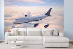 DIMEX ART Самозалепваща се флизелинова фототапета пътнически самолет 375 x 250 см