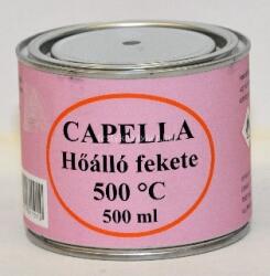  Capella hőálló fekete 0, 5l 500°C