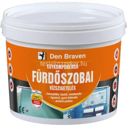  Den Braven folyékony fólia egy komponensű Fürdőszobai 2, 5kg