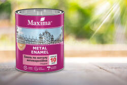 Maxima Rust Rozsda Stop fényes zománcfesték 3in1 sötétbarna 0, 75l