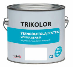 Trikolor Standolit olajfesték 100 fehér 2, 5l