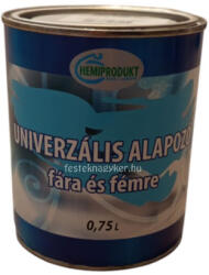  Hemi alapozó fa/fém törtfehér 0, 75l