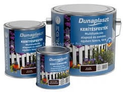  Dunaplast kerítésfesték sötét barna 500 0, 25l
