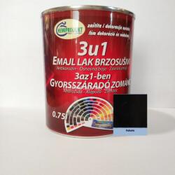  Hemi 3in1 rozsdagátló zománcfesték 0, 75L - Fekete