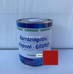  Hemi Grund korróziógátló alapozó 5Kg - Vörös