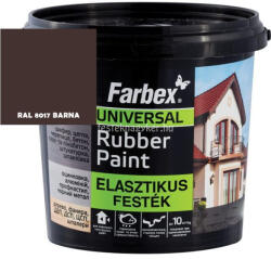  Farbex Rubber Paint rugalmas/lábazat festék barna 1, 2kg