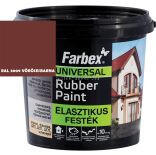  Farbex Rubber Paint rugalmas/lábazat festék vörösesbarna 1, 2kg