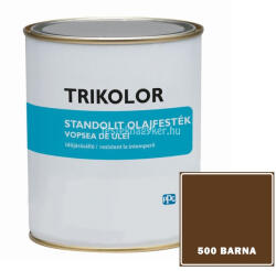 Trikolor Standolit olajfesték 500 barna 0, 75l