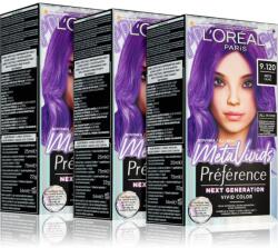 L'Oréal Préférence Meta Vivids féltartós hajfesték takarékos kiszerelés