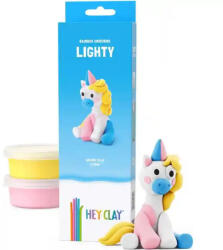 HEY CLAY - Lighty unikornis színes gyurma készlet (HCL30136) - morzsajatekbolt