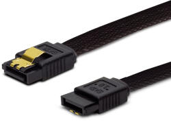 SAVIO GAK-06 SATA III kábel 50cm fekete (SAVIO GAK-06)