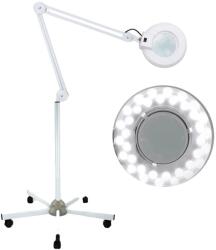  LED nagyító lámpa, 5X nagyítás, 24 W teljesítmény, 235 mm objektív átmérő, állítható kar, 360 fokos elforgatás