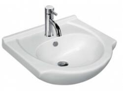 Inter Ceramic Мивка за баня icc 4250, стенен монтаж, с отвор за смесител, порцелан, бял (4250)