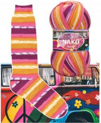 Nako Boho Concept fonal 100g/400m gyapjú zoknihoz 82259 (BOHO CONCEPT 82259)