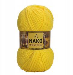 Nako Fonal Nako Merino Bomb 100g/120m vastag merinó gyapjú alpaka alpaca 145 (MERINO BOMB 145)