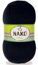 Nako Fonal Nako Rekor 100g/360m akril 217 fekete (REKOR 217)