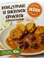  Ježek hovězí maso se svíčkovou, žemlový knedlík 450g