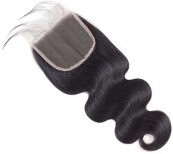  Body Wave Csipkezárás, Remy Hair, Kézzel kötött, 150%-os Sűrűség, Csak 4x4 Zárás, 22 hüvelyk