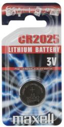 Maxell Gombelem, CR 2025, Lítium, 3 V, 18741-1