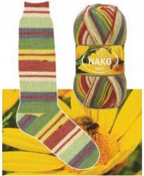 Nako Boho Concept fonal 100g/400m gyapjú zoknihoz 82167 (BOHO CONCEPT 82167)