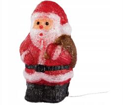 Livarno Home Mikulás figura, dekoráció, 30 LED-del, 35 cm-es, karácsonyi (361562)