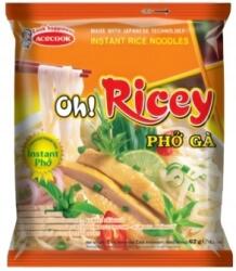  Acecook Oh! Ricey rizstészta, csirkés Pho Ga, 63g, szója, búza, 223kcal